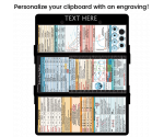 WhiteCoat Clipboard® Trifold - Blackout Critical Care Edition